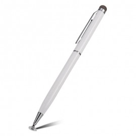 Universal Capacitive Touch Stylus Pen for iPad iPhone Tablet - White