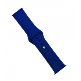 Apple Watch Soft Silicone Rubber Replacement Watch Strap - 42mm New Blue