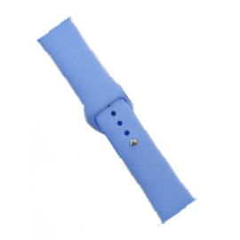 Apple Watch Soft Silicone Rubber Replacement Watch Strap - 38mm Lilac