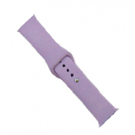 Apple Watch Soft Silicone Rubber Replacement Watch Strap - 42mm Purple