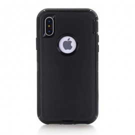 Heavy Duty Shockproof Case Cover for iPhone X/XS - Black