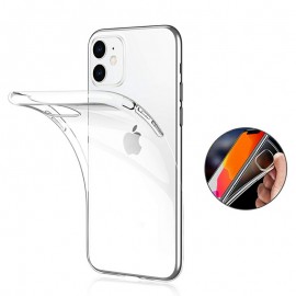 Shockproof Silicone Case Soft TPU iPhone 11 - Transparent 