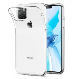 Shockproof Silicone Case Soft TPU iPhone 11 Pro - Transparent 