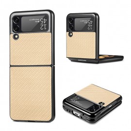 Protective Slim Case for Samsung Galaxy Z Flip 3 5G - Khaki Apricot