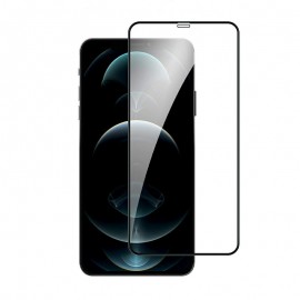 9D Full Cover Screen Protector Tempered Glass - Black Edge - iPhone 12 Pro