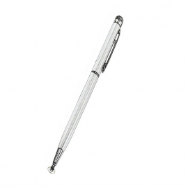 Universal Capacitive Touch Stylus Pen for iPad iPhone Tablet - Silver